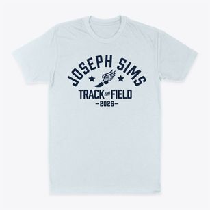 Joseph Sims Elementary School Track and Field Classic Dad T-Shirt