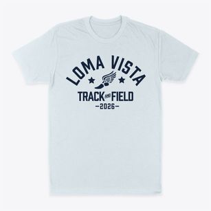 Loma Vista Elementary School Track and Field Classic Dad T-Shirt