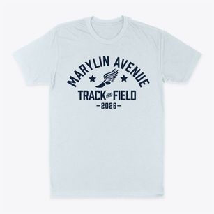 Marylin Avenue Elementary School Track and Field Classic Dad T-Shirt