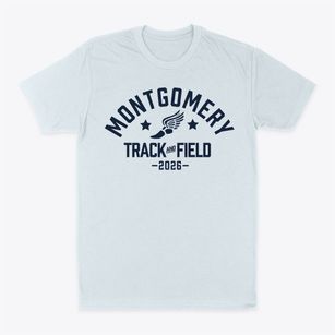 Montgomery Middle School Track and Field Classic Dad T-Shirt