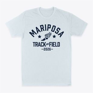 Mariposa Elementary School Track and Field Classic Dad T-Shirt