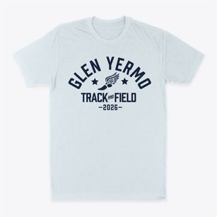Glen Yermo Elementary School Track and Field Classic Dad T-Shirt