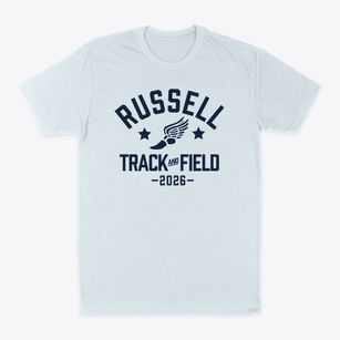 Russell Elementary School Track and Field Classic Dad T-Shirt