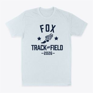 Fox Elementary School Track and Field Classic Dad T-Shirt
