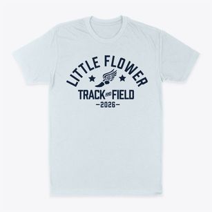 Little Flower Parish Track and Field Classic Dad T-Shirt
