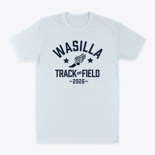 Wasilla High School Track and Field Classic Dad T-Shirt