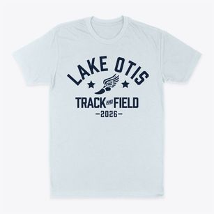 Lake Otis Elementary School Track and Field Classic Dad T-Shirt