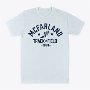 Mcfarland Park Center Track and Field Classic Dad T-Shirt