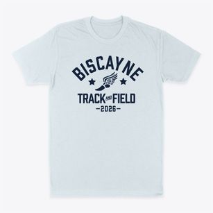 Biscayne Elementary School Track and Field Classic Dad T-Shirt