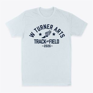 W Turner Arts High School Track and Field Classic Dad T-Shirt