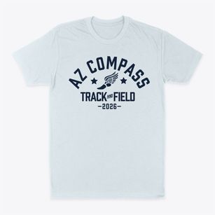 Az Compass Prep Track and Field Classic Dad T-Shirt