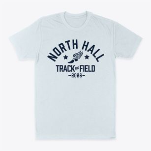 North Hall High School Track and Field Classic Dad T-Shirt