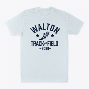 Walton High School Track and Field Classic Dad T-Shirt