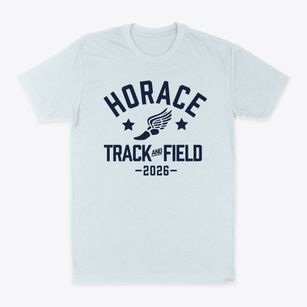 Horace Meek Hickam Elementary School Track and Field Classic Dad T-Shirt