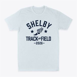Shelby Elementary School Track and Field Classic Dad T-Shirt