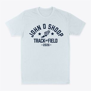 John D Shoop Elementary School Track and Field Classic Dad T-Shirt