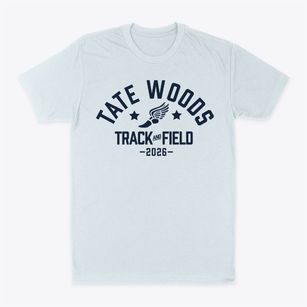 Tate Woods Elementary School Track and Field Classic Dad T-Shirt