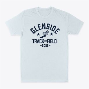 Glenside Junior High School Track and Field Classic Dad T-Shirt