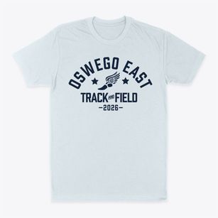 Oswego East High School Track and Field Classic Dad T-Shirt