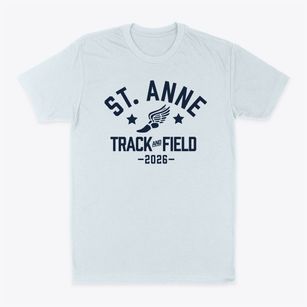 St. Anne Community High School Track and Field Classic Dad T-Shirt