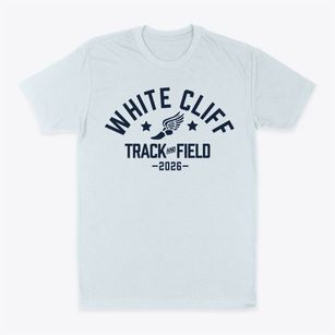 White Cliff Middle School Track and Field Classic Dad T-Shirt