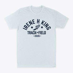 Irene H King Elementary School Track and Field Classic Dad T-Shirt