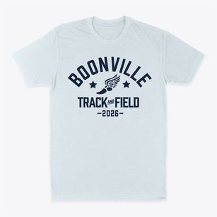 Boonville High School Track and Field Classic Dad T-Shirt