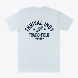 Thrival Indy Academy Track and Field Classic Dad T-Shirt