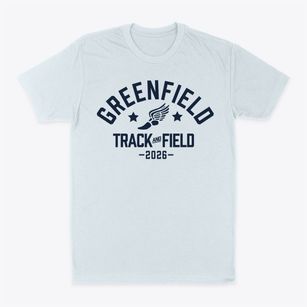 Greenfield Junior High School Track and Field Classic Dad T-Shirt