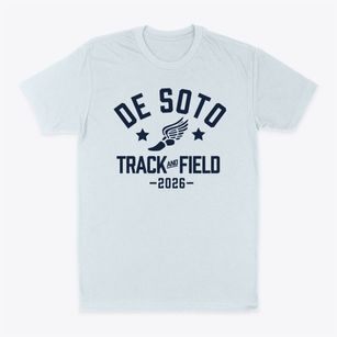 De Soto Preschool & Kindergarten Track and Field Classic Dad T-Shirt