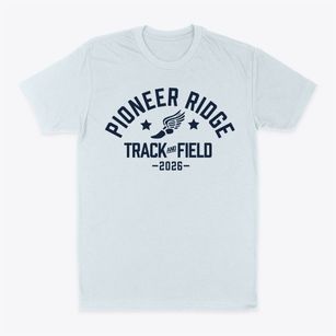 Pioneer Ridge Middle School Track and Field Classic Dad T-Shirt