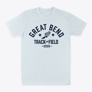 Great Bend High School Track and Field Classic Dad T-Shirt
