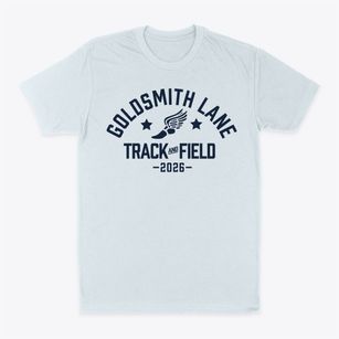 Goldsmith Lane Elementary School Track and Field Classic Dad T-Shirt