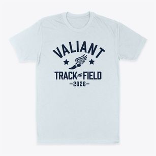 Valiant Christian Academy Track and Field Classic Dad T-Shirt