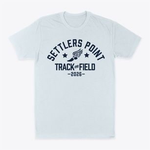 Settlers Point Elementary School Track and Field Classic Dad T-Shirt
