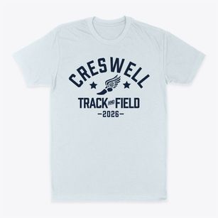Creswell Elementary School Track and Field Classic Dad T-Shirt