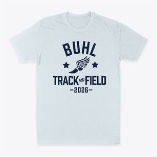 Buhl Elementary School Track and Field Classic Dad T-Shirt