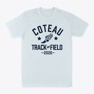 Coteau Elementary School Track and Field Classic Dad T-Shirt