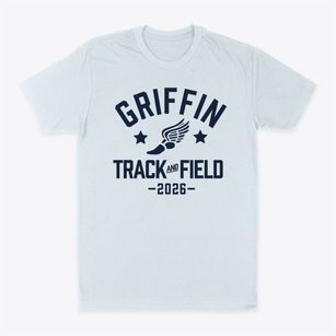 Griffin Middle Academy Track and Field Classic Dad T-Shirt