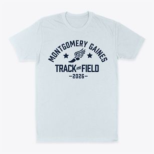 Montgomery Gaines Junior High School Track and Field Classic Dad T-Shirt