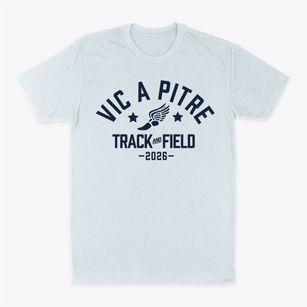 Vic A Pitre Elementary School Track and Field Classic Dad T-Shirt