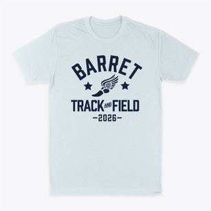 Barret Elementary School Track and Field Classic Dad T-Shirt