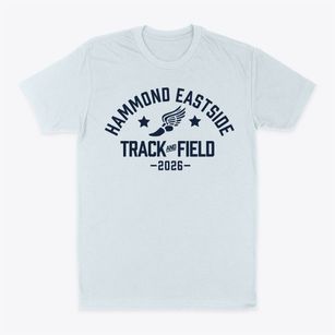Hammond Eastside Upper Elementary School Track and Field Classic Dad T-Shirt