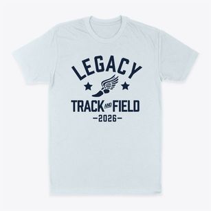Legacy Christian Academy Track and Field Classic Dad T-Shirt