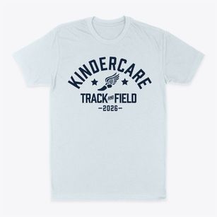 Kindercare Track and Field Classic Dad T-Shirt