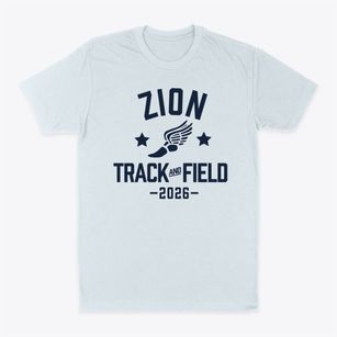 Zion Christian Academy Track and Field Classic Dad T-Shirt