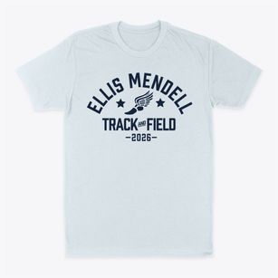 Ellis Mendell Elementary School Track and Field Classic Dad T-Shirt