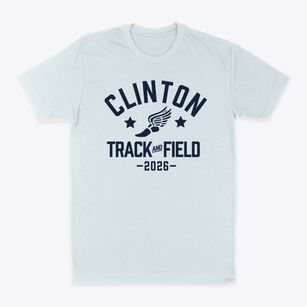 Clinton High School Track and Field Classic Dad T-Shirt
