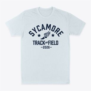 Sycamore Elementary School Track and Field Classic Dad T-Shirt