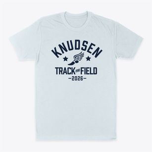Knudsen Junior High School Track and Field Classic Dad T-Shirt
